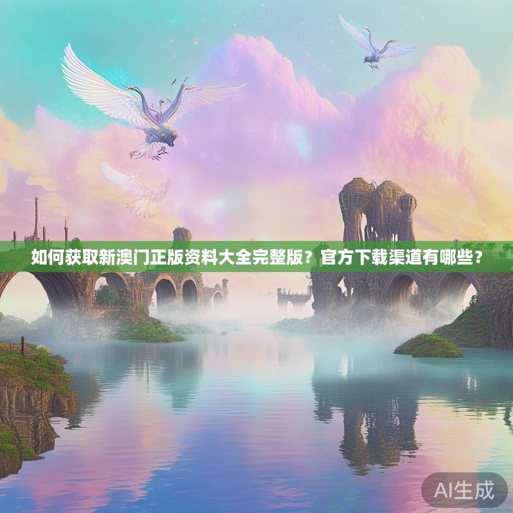 如何获取新澳门正版资料大全完整版？官方下载渠道有哪些？