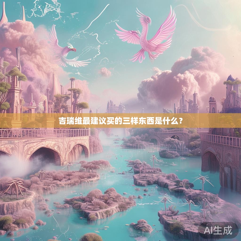 吉瑞维最建议买的三样东西是什么？