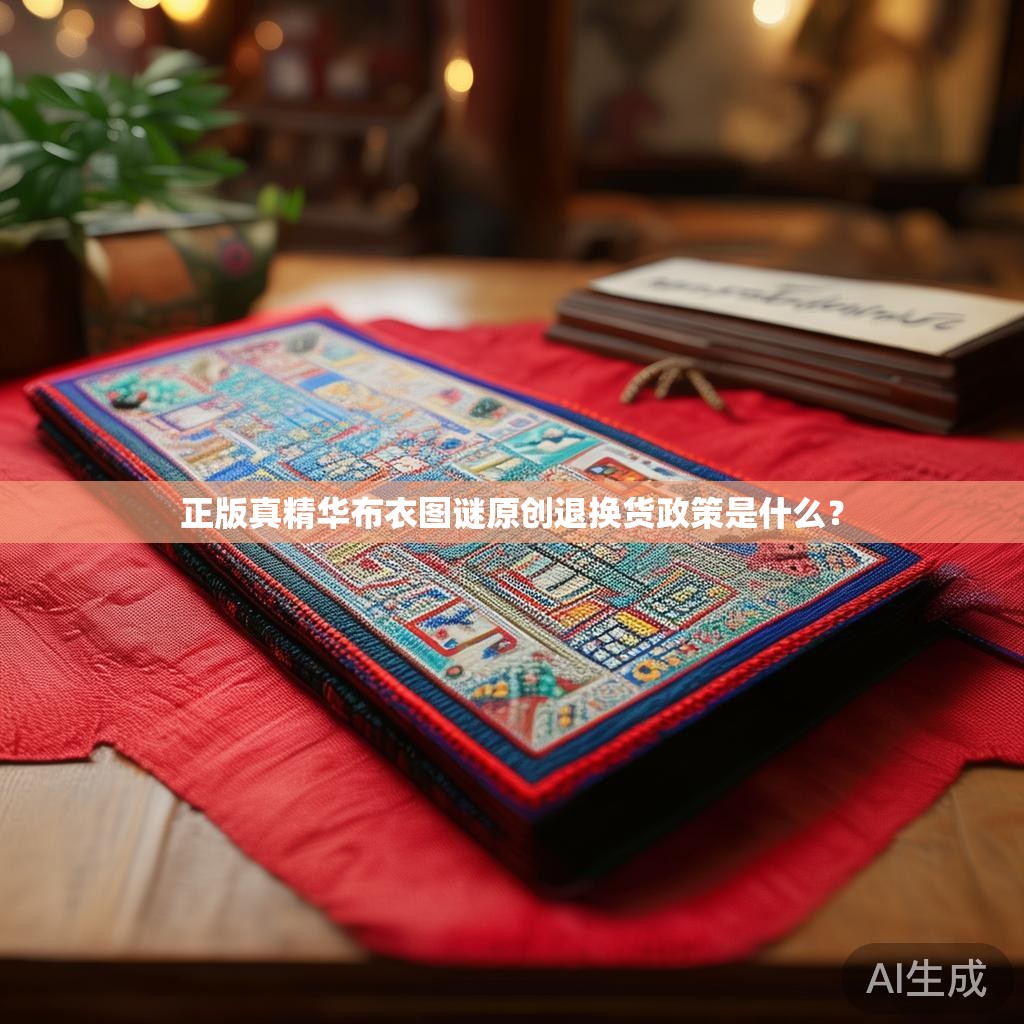 正版真精华布衣图谜原创退换货政策是什么？