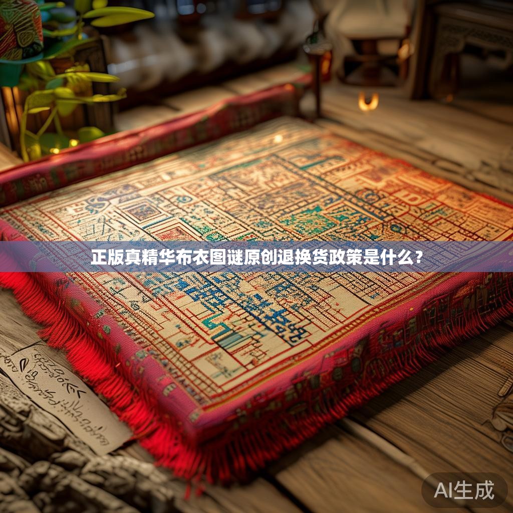 正版真精华布衣图谜原创退换货政策是什么？