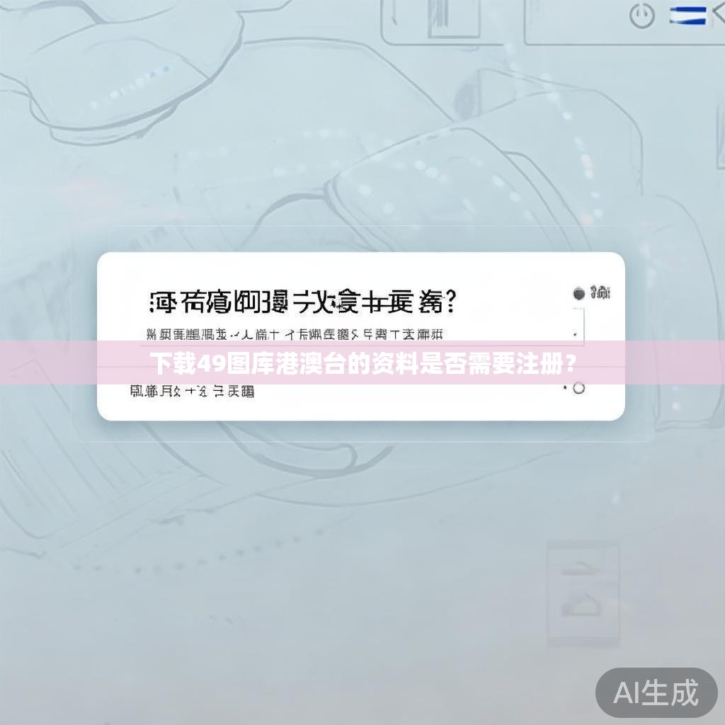 下载49图库港澳台的资料是否需要注册？