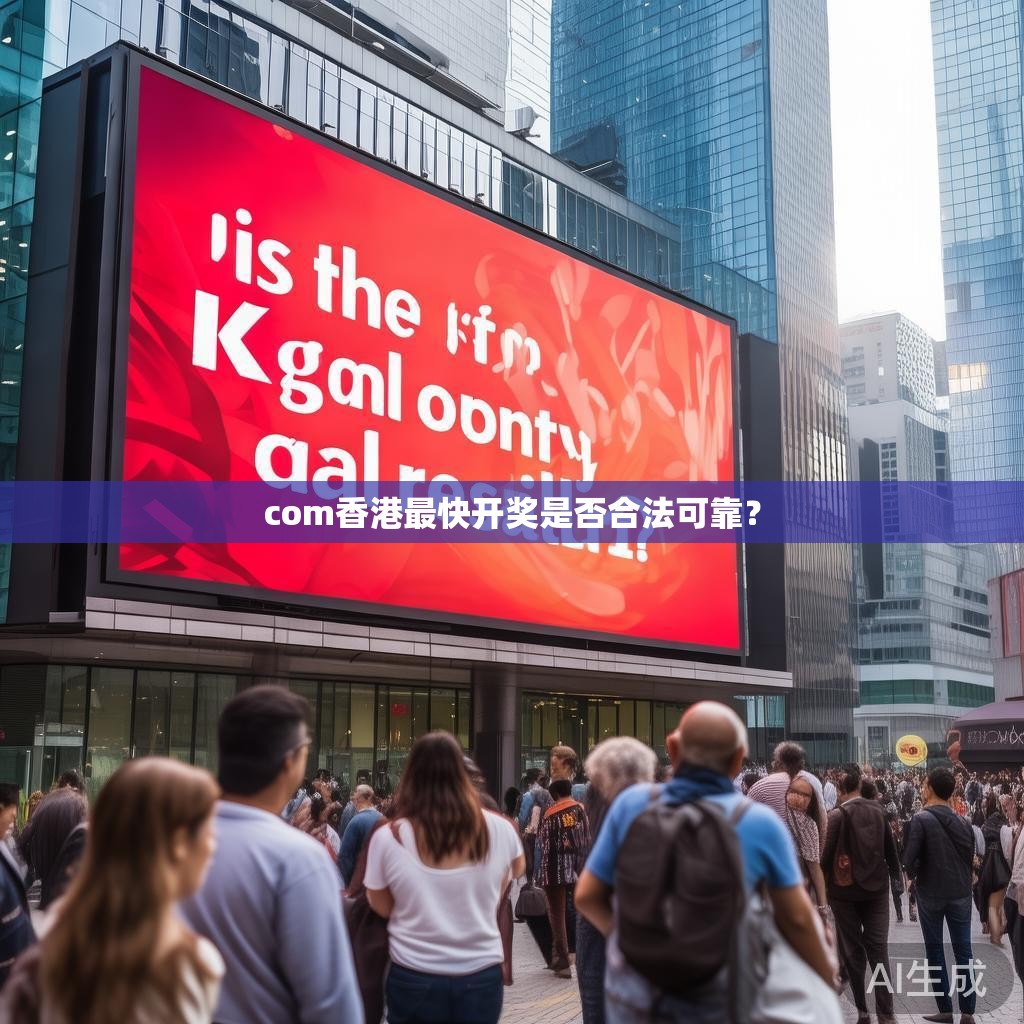 com香港最快开奖是否合法可靠？