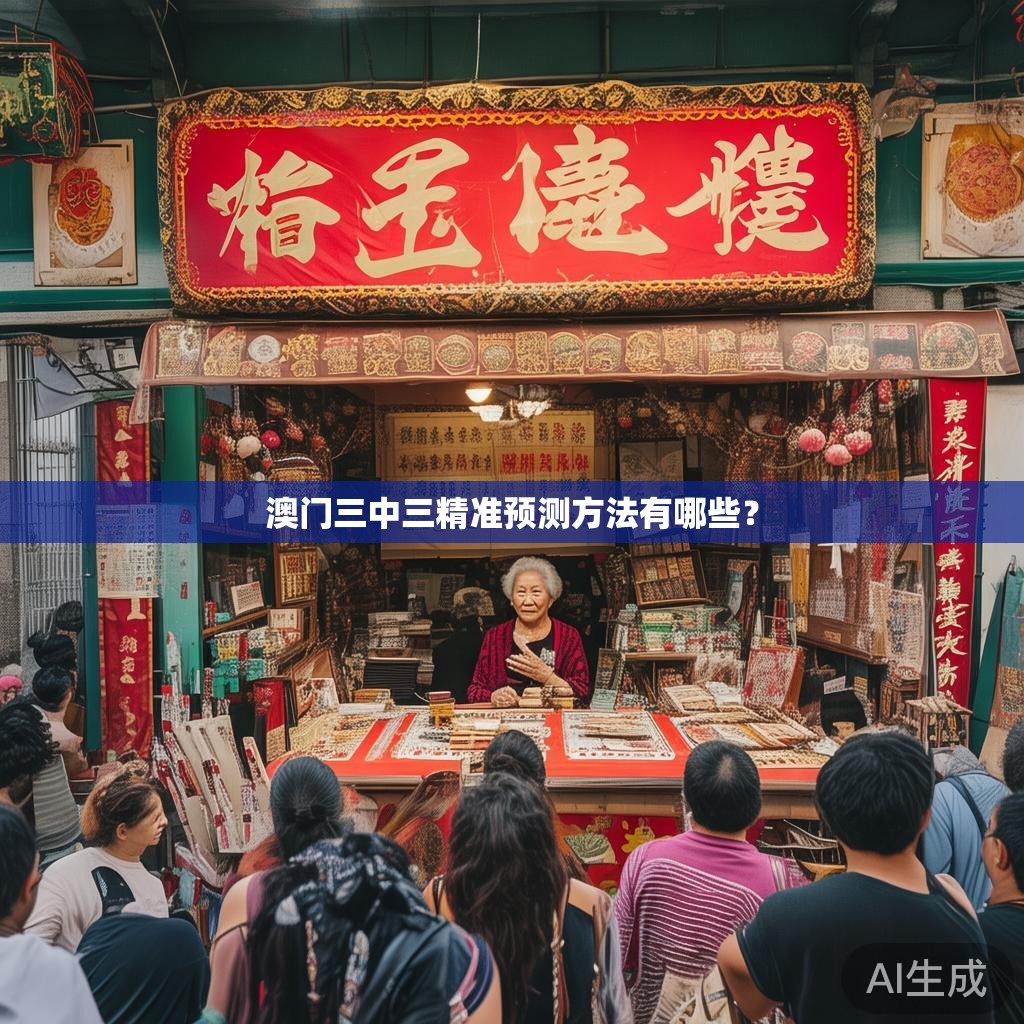 澳门三中三精准预测方法有哪些？