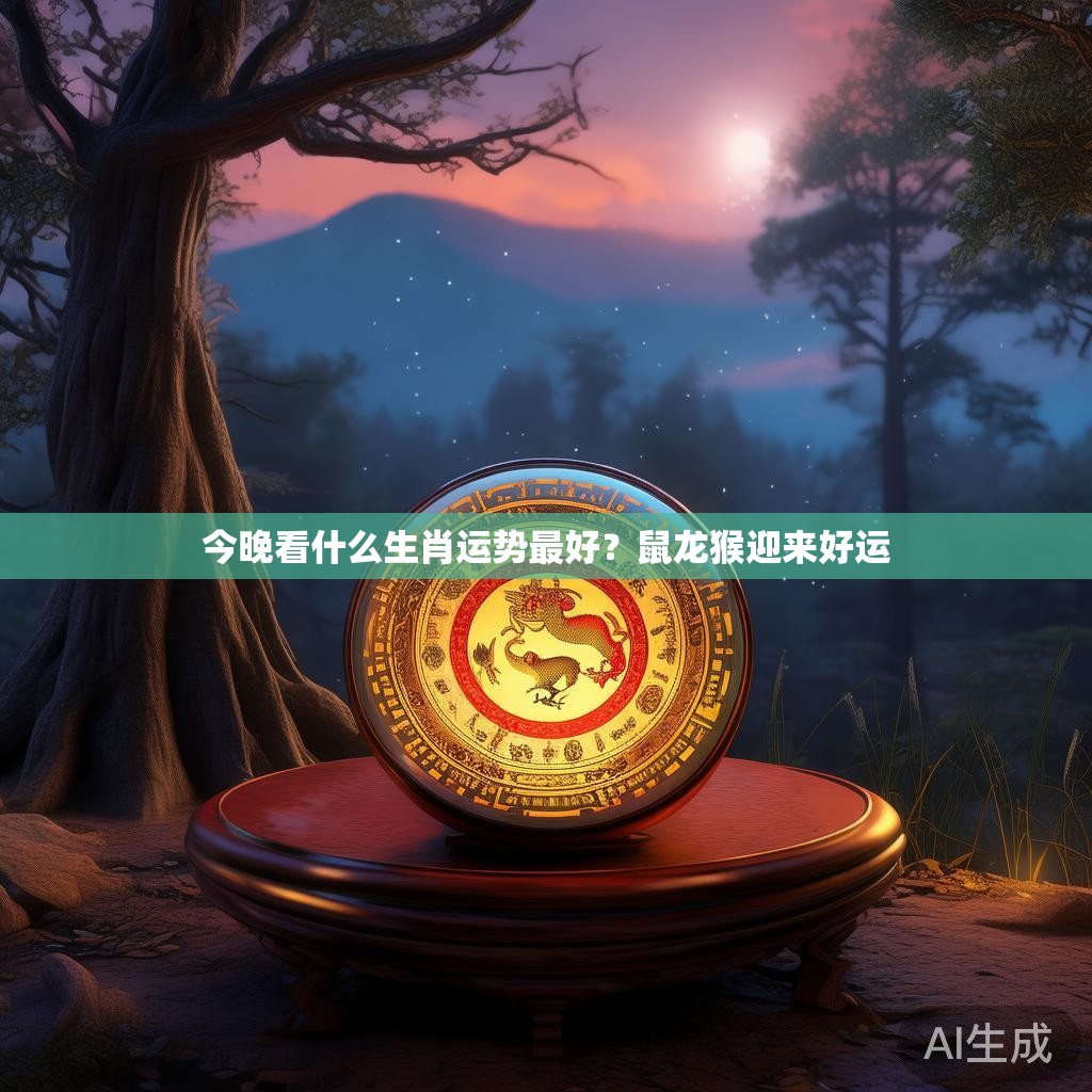 今晚看什么生肖运势最好？鼠龙猴迎来好运