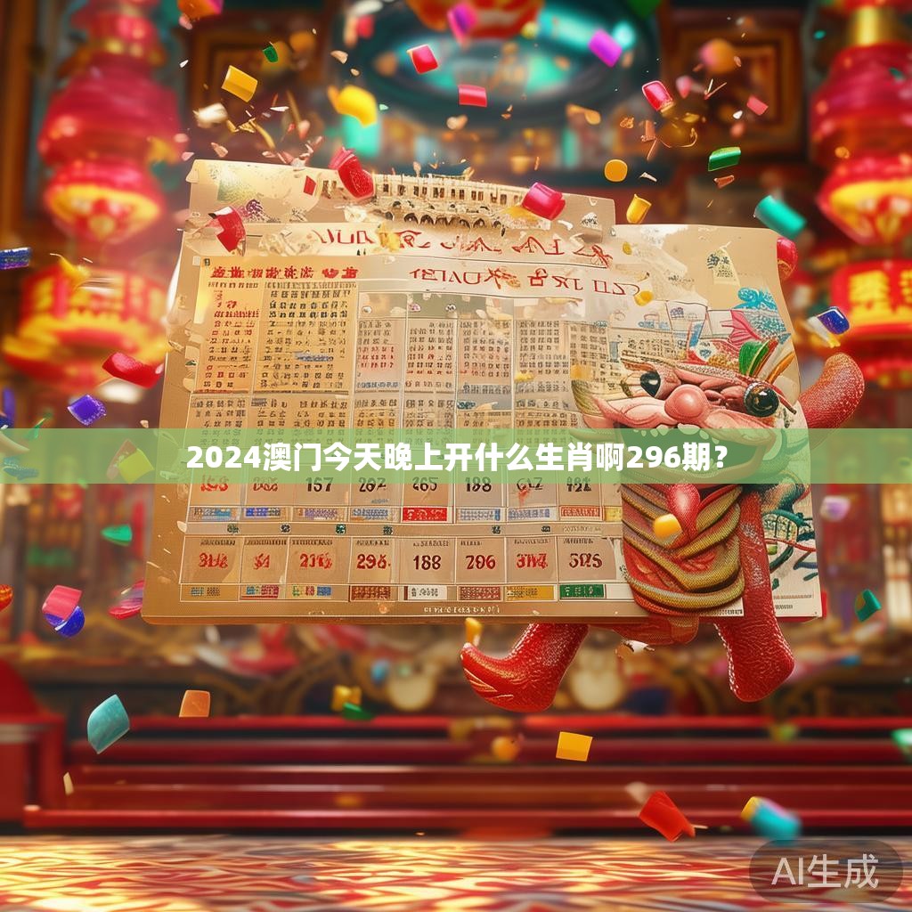 2024澳门今天晚上开什么生肖啊296期？