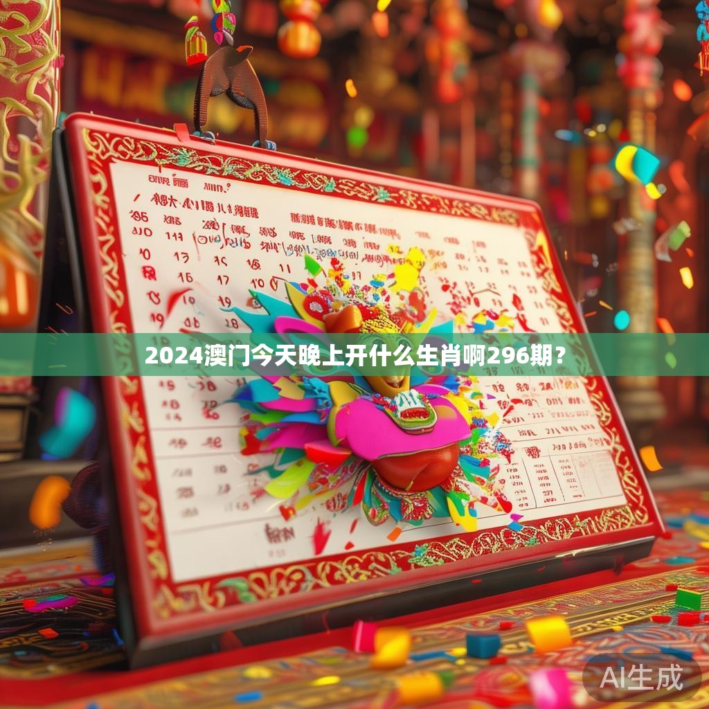 2024澳门今天晚上开什么生肖啊296期？