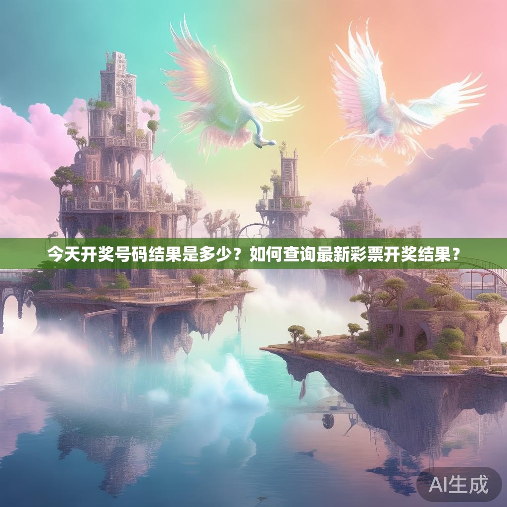 今天开奖号码结果是多少？如何查询最新彩票开奖结果？