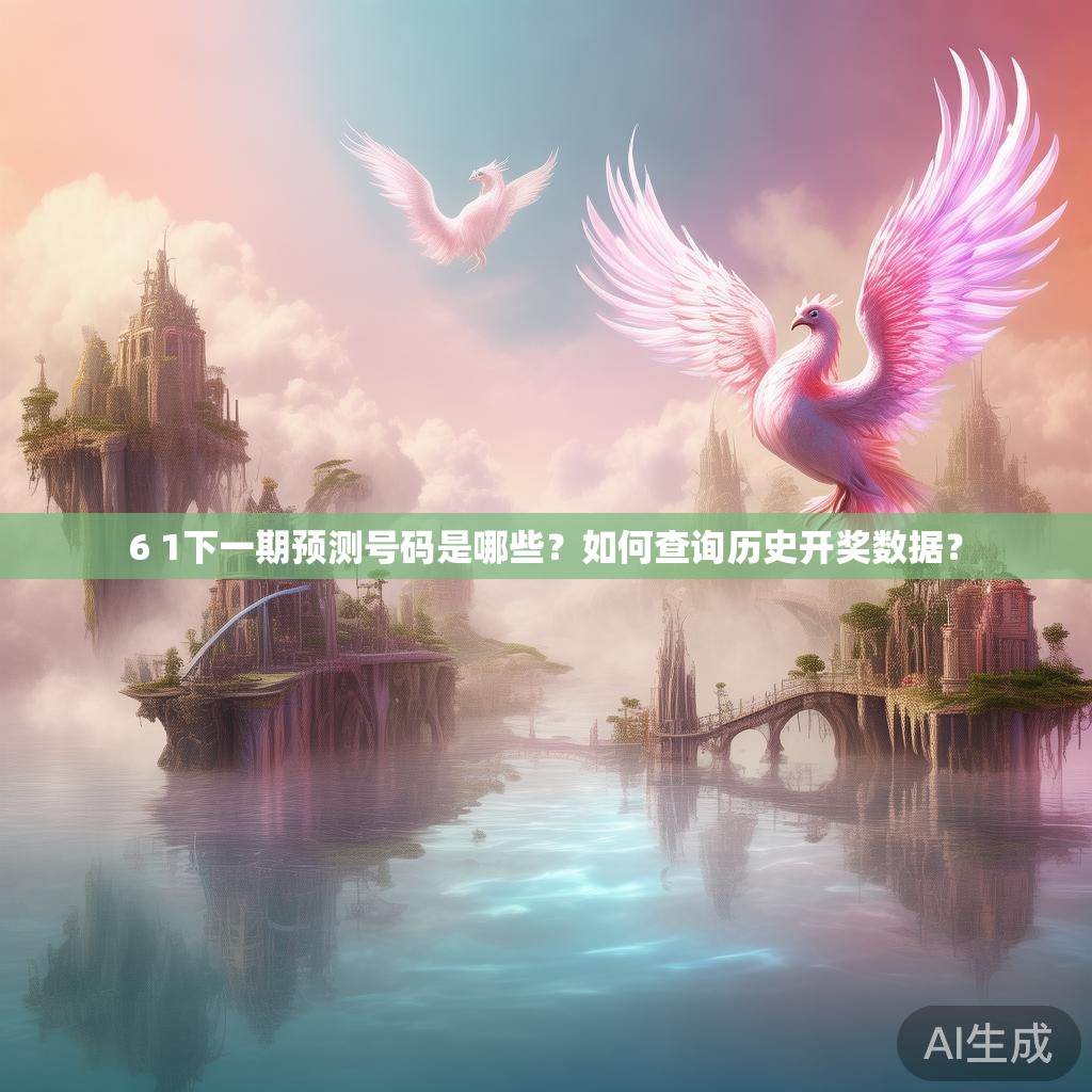 6 1下一期预测号码是哪些？如何查询历史开奖数据？