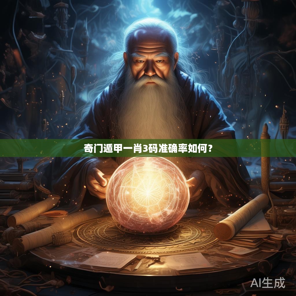 奇门遁甲一肖3码准确率如何？