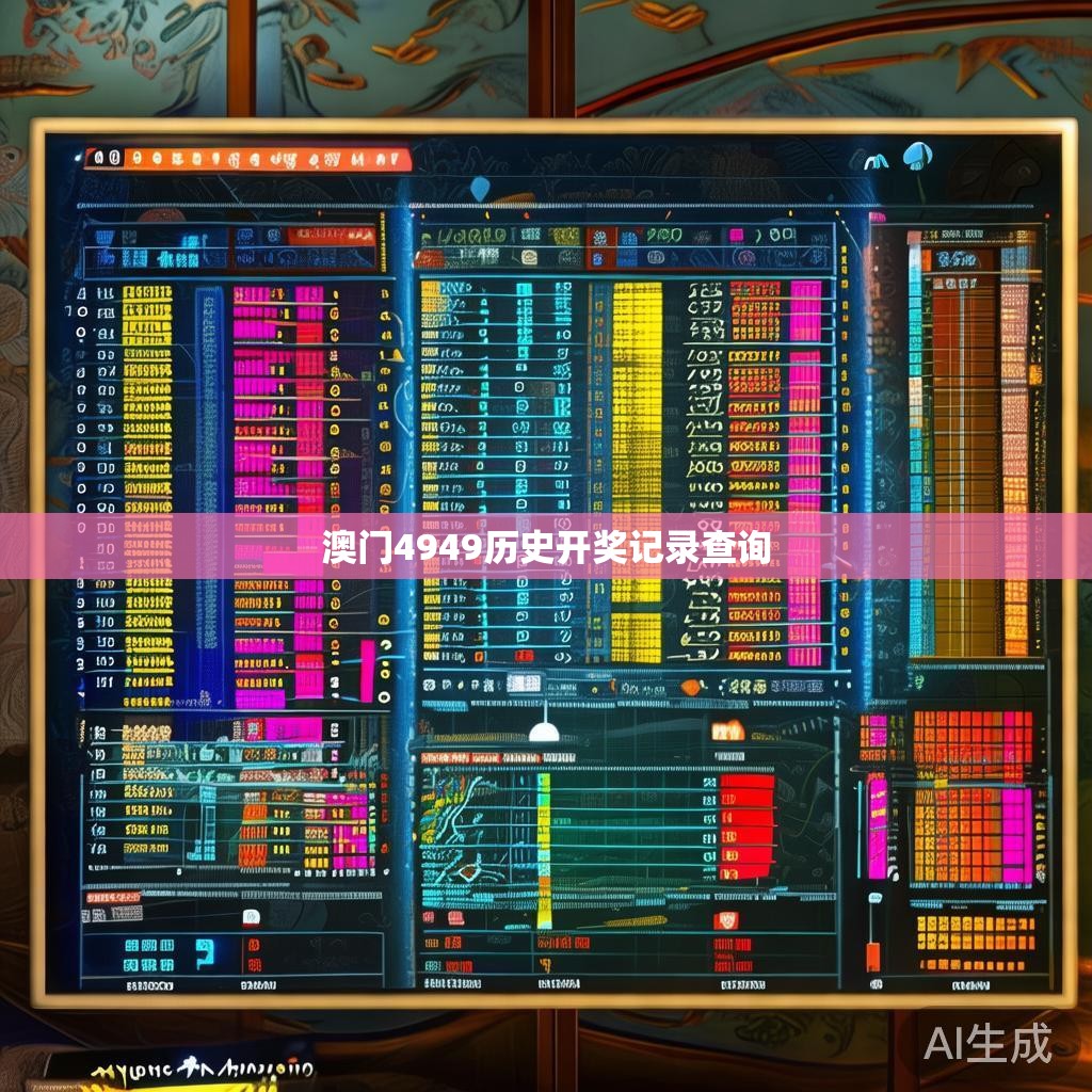 澳门4949历史开奖记录查询