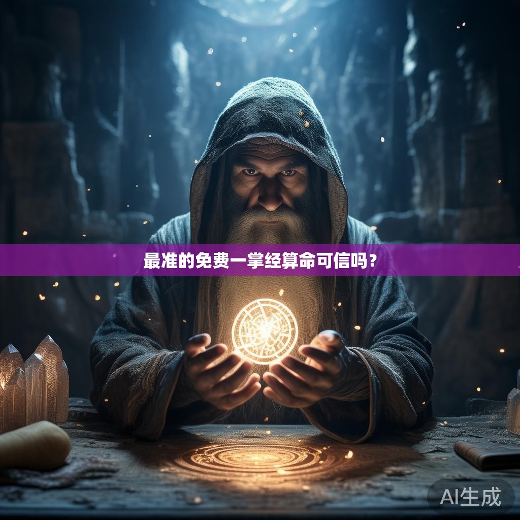 最准的免费一掌经算命可信吗？