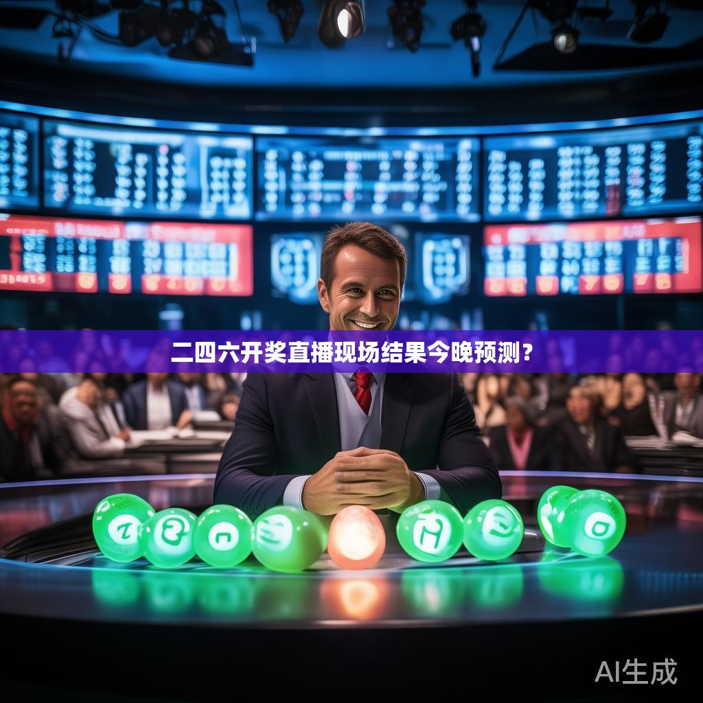 二四六开奖直播现场结果今晚预测？
