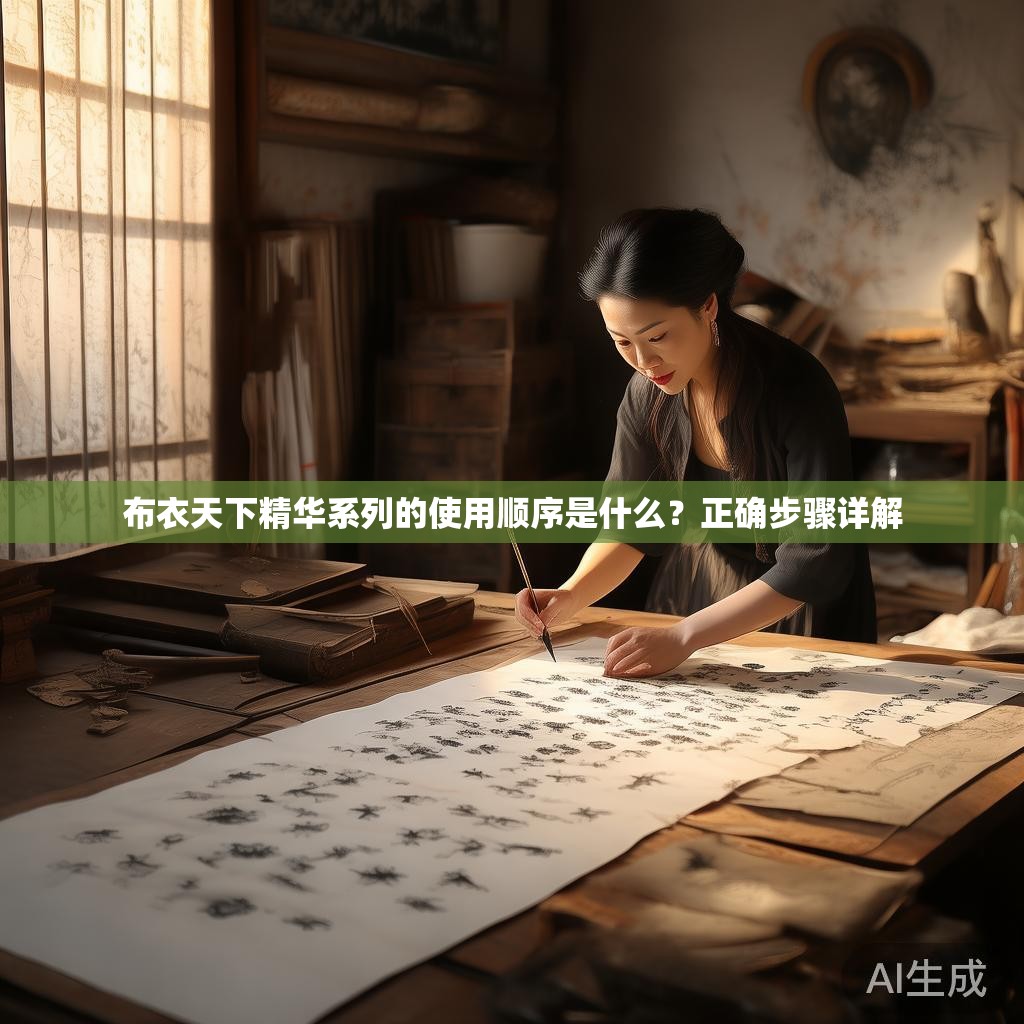 布衣天下精华系列的使用顺序是什么？正确步骤详解