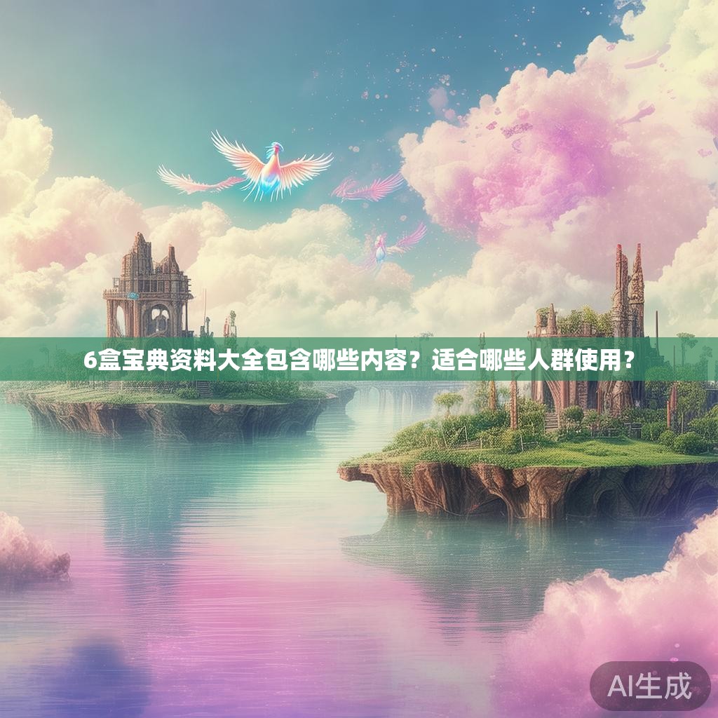 6盒宝典资料大全包含哪些内容？适合哪些人群使用？