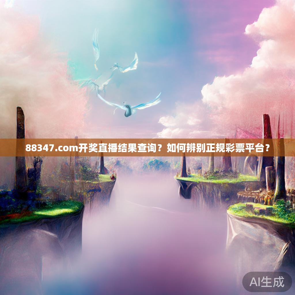 88347.com开奖直播结果查询？如何辨别正规彩票平台？