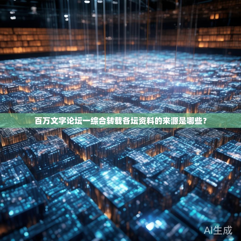 百万文字论坛一综合转载各坛资料的来源是哪些？
