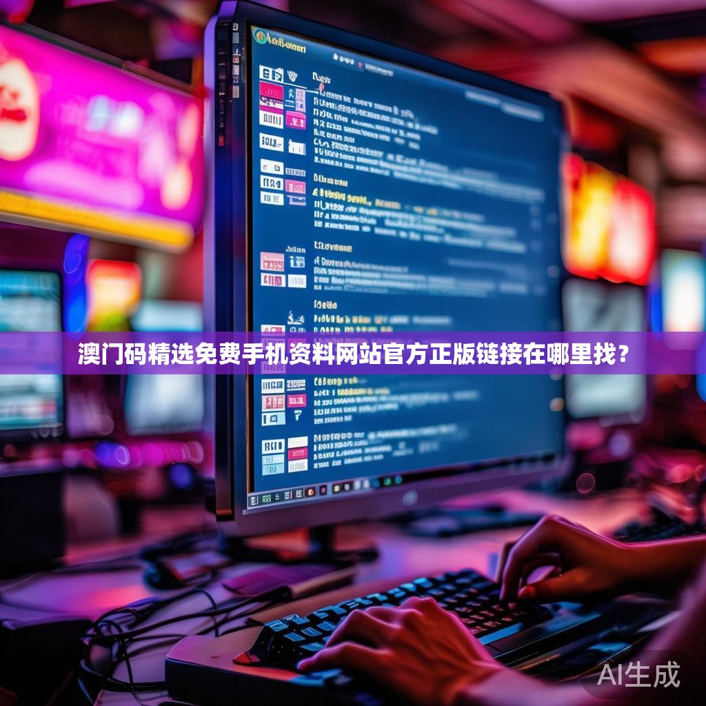 澳门码精选免费手机资料网站官方正版链接在哪里找？