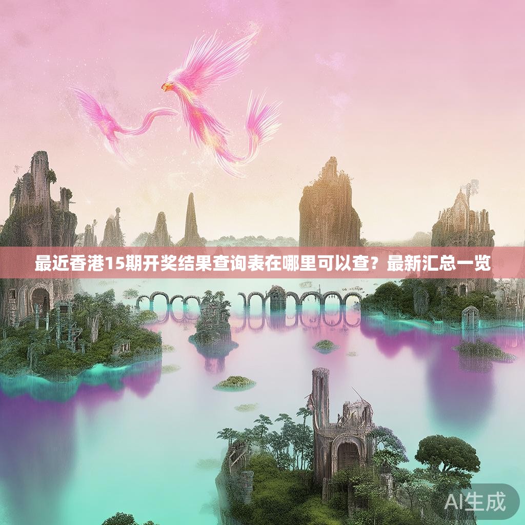 最近香港15期开奖结果查询表在哪里可以查？最新汇总一览