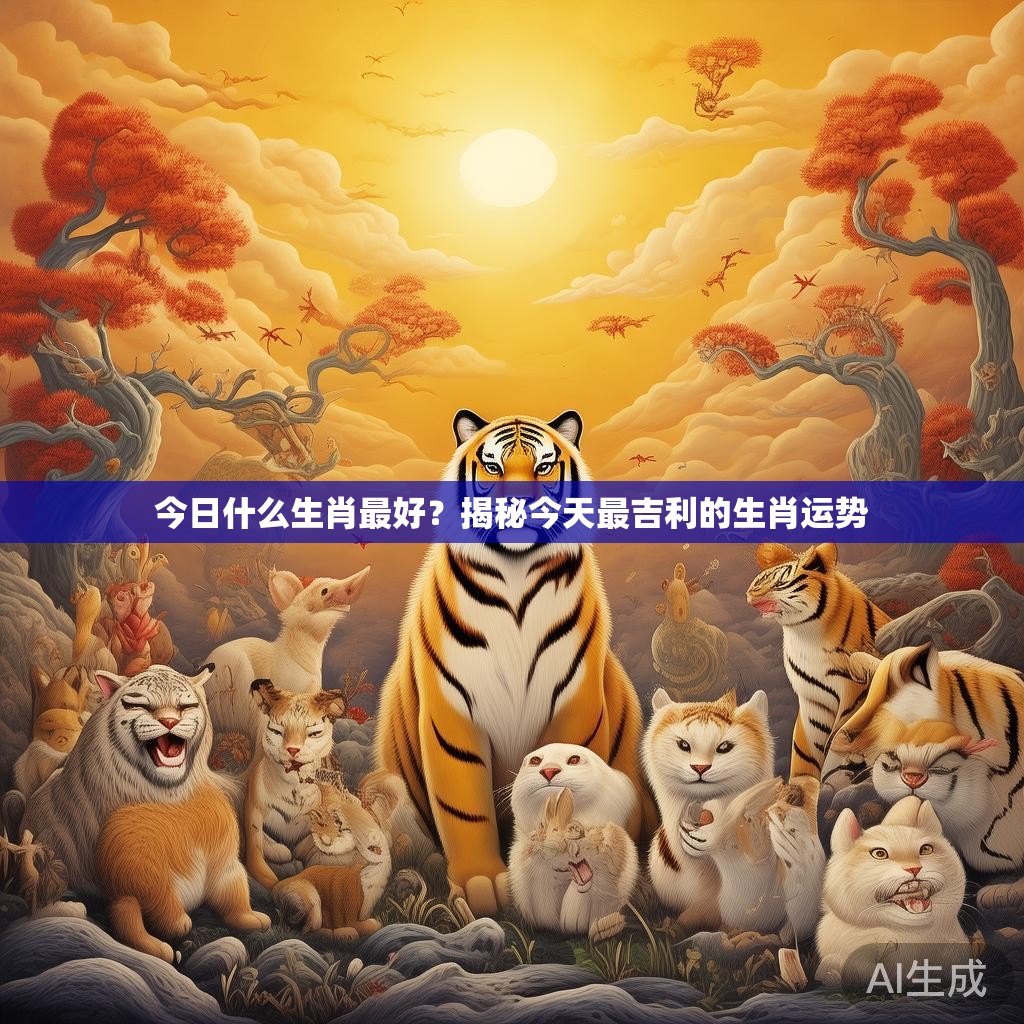 今日什么生肖最好？揭秘今天最吉利的生肖运势