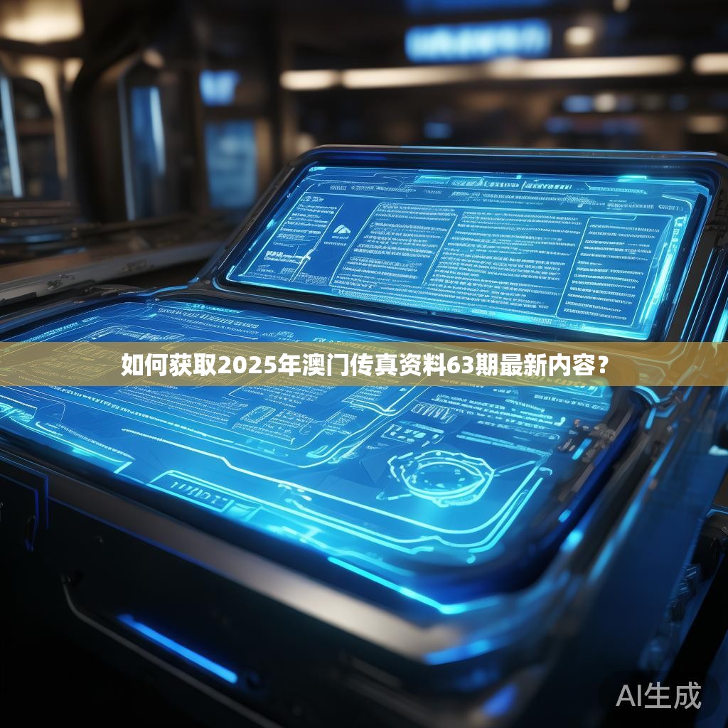 如何获取2025年澳门传真资料63期最新内容？