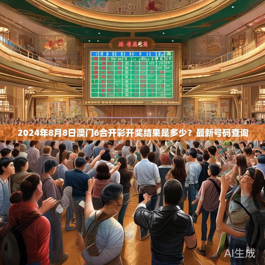 2024年8月8日澳门6合开彩开奖结果是多少？最新号码查询