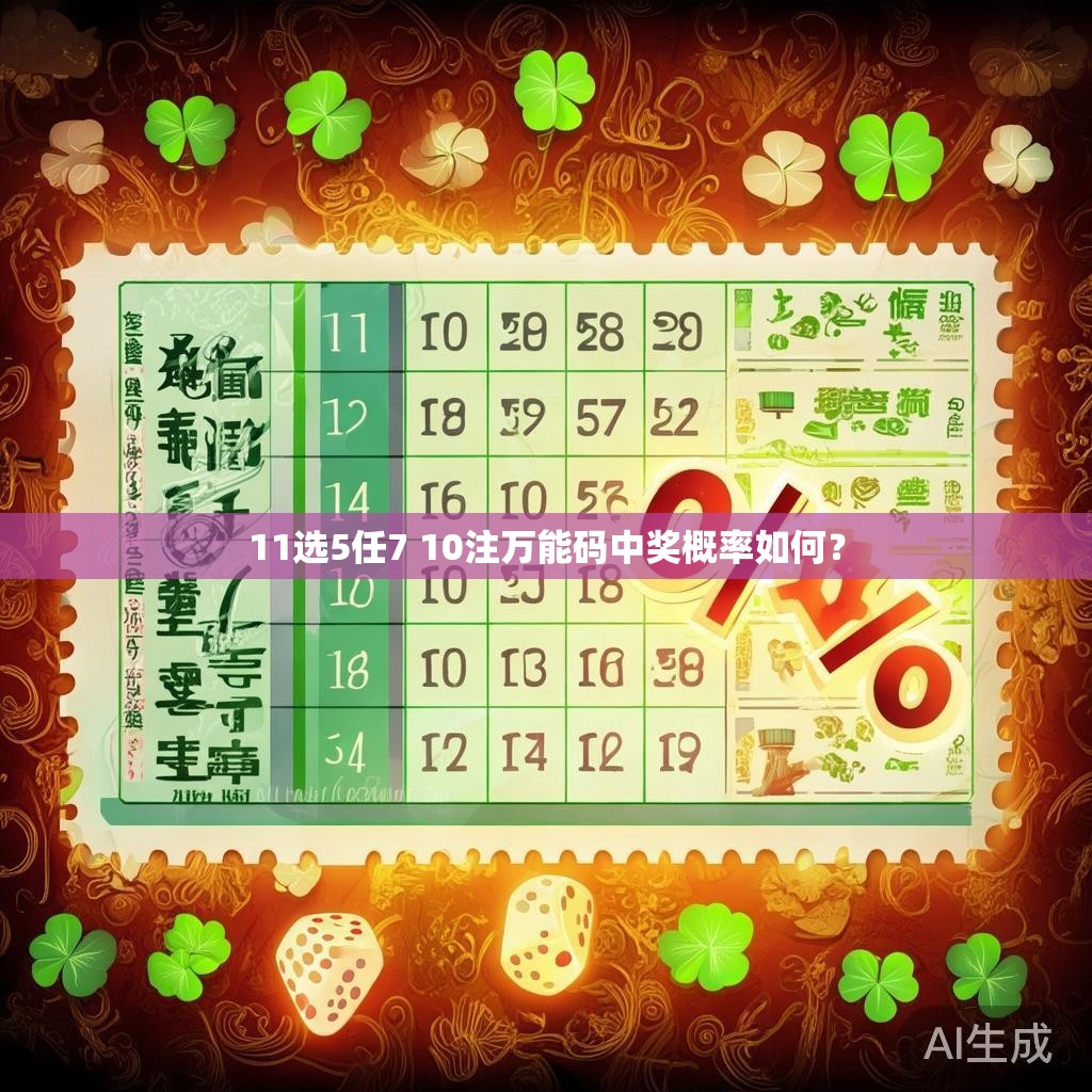 11选5任7 10注万能码中奖概率如何？