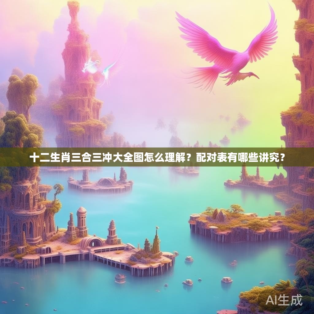 十二生肖三合三冲大全图怎么理解？配对表有哪些讲究？