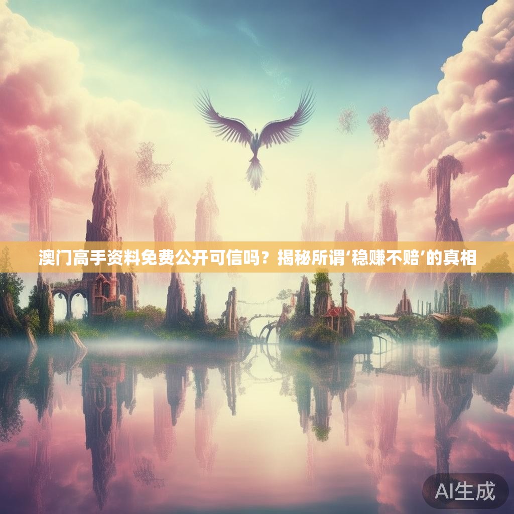 澳门高手资料免费公开可信吗？揭秘所谓‘稳赚不赔’的真相