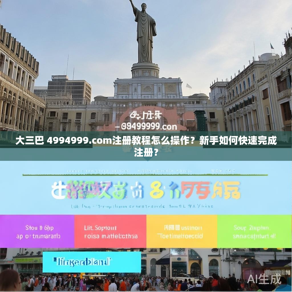 大三巴 4994999.com注册教程怎么操作？新手如何快速完成注册？