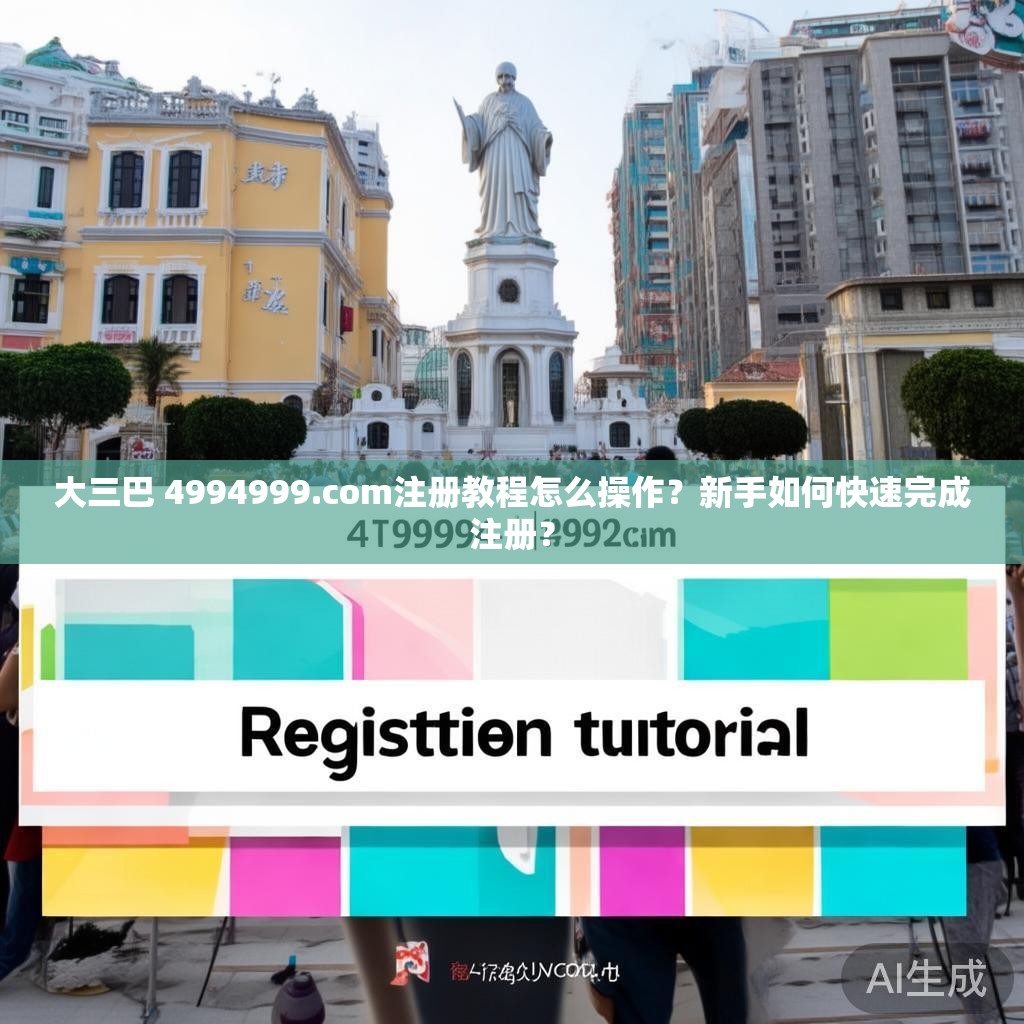大三巴 4994999.com注册教程怎么操作？新手如何快速完成注册？