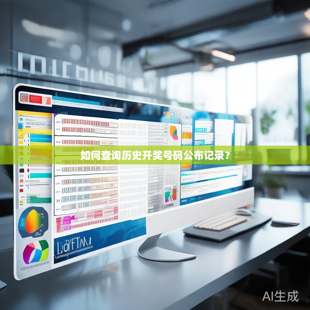 如何查询历史开奖号码公布记录？