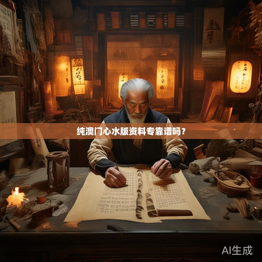 纯澳门心水版资料专靠谱吗？