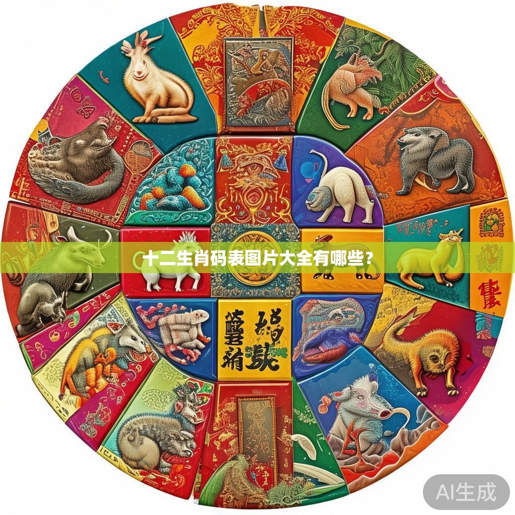 十二生肖码表图片大全有哪些？