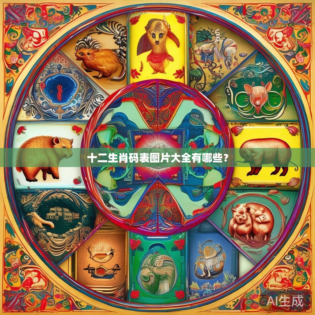 十二生肖码表图片大全有哪些？