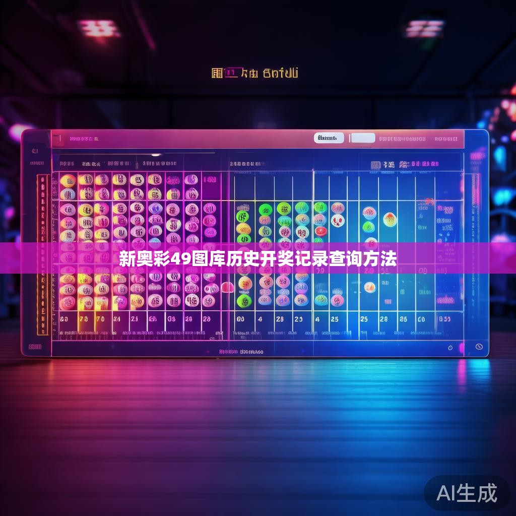 新奥彩49图库历史开奖记录查询方法