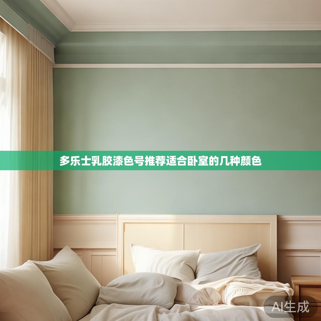 多乐士乳胶漆色号推荐适合卧室的几种颜色
