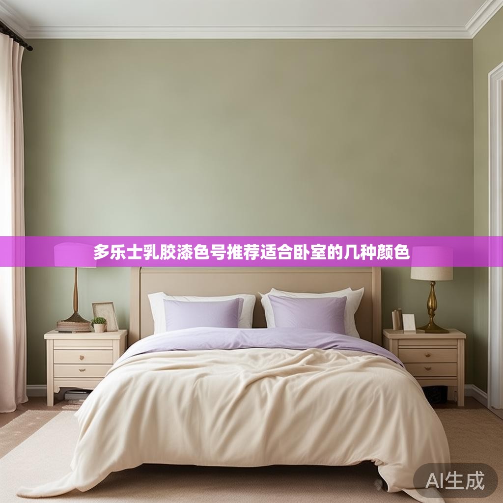 多乐士乳胶漆色号推荐适合卧室的几种颜色