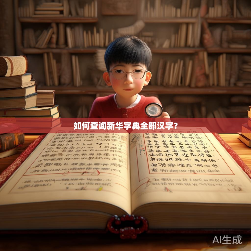 如何查询新华字典全部汉字？