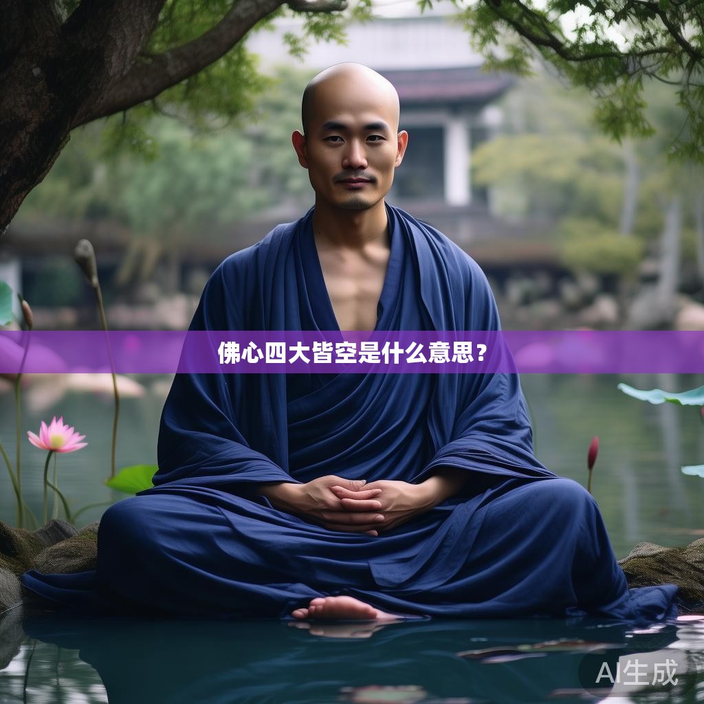 佛心四大皆空是什么意思？
