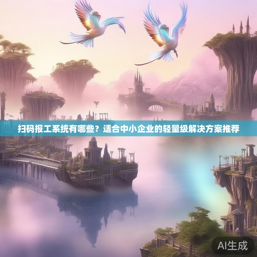扫码报工系统有哪些？适合中小企业的轻量级解决方案推荐