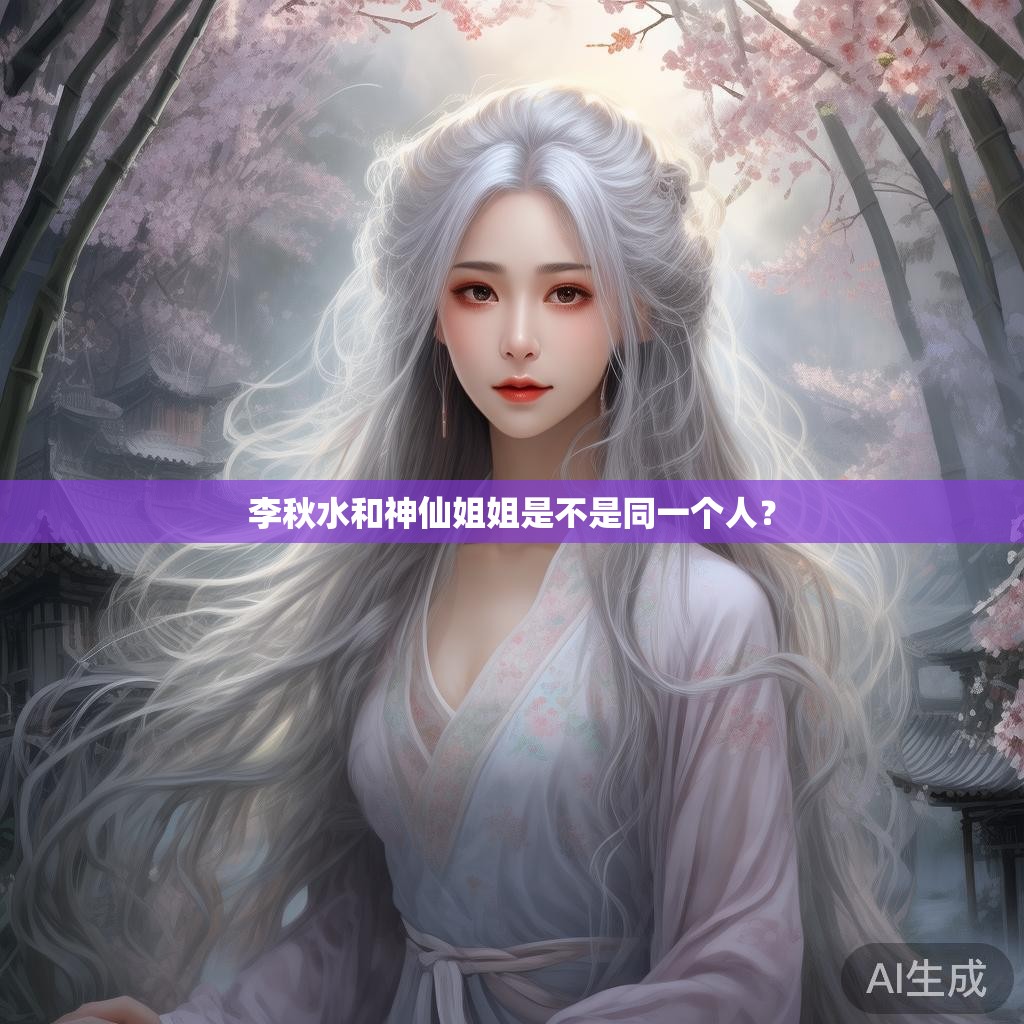 李秋水和神仙姐姐是不是同一个人？