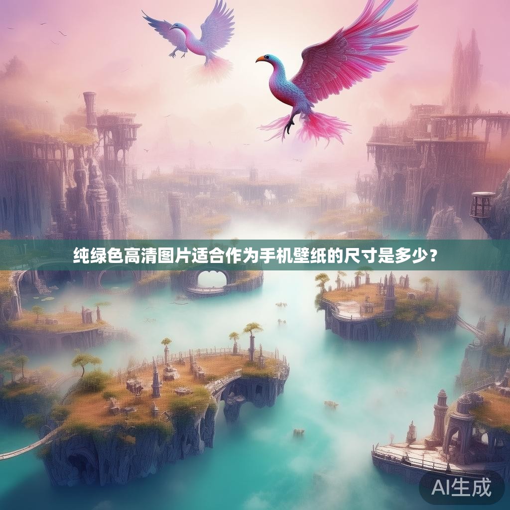 纯绿色高清图片适合作为手机壁纸的尺寸是多少？