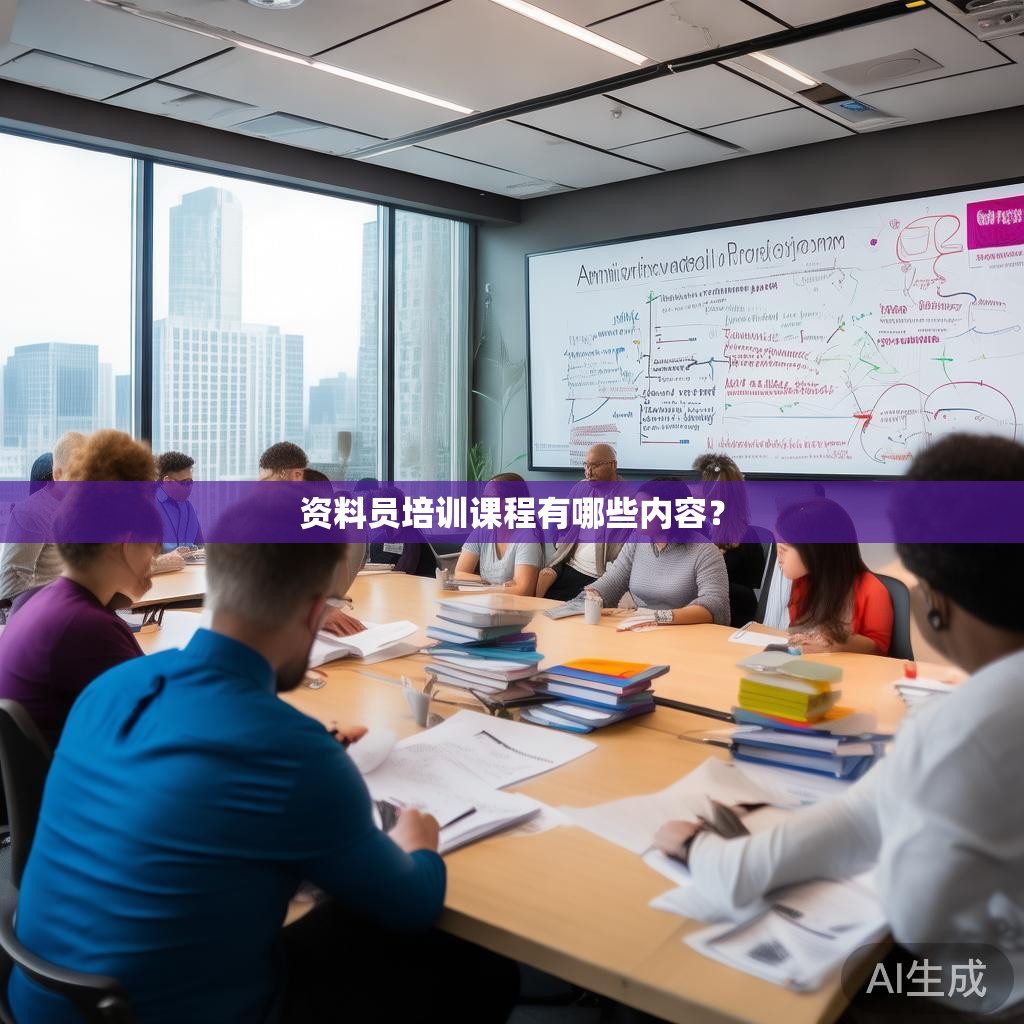 资料员培训课程有哪些内容？