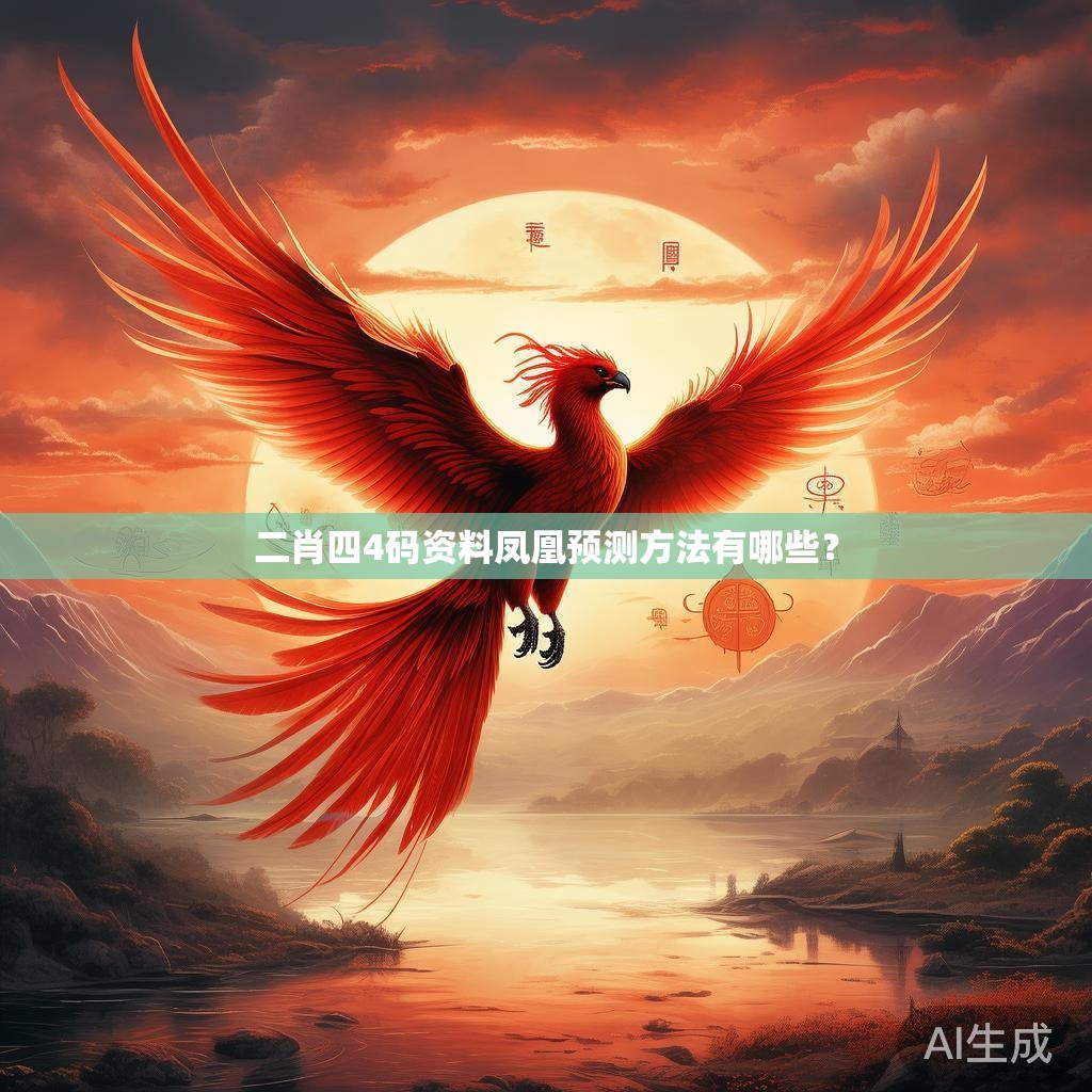 二肖四4码资料凤凰预测方法有哪些？