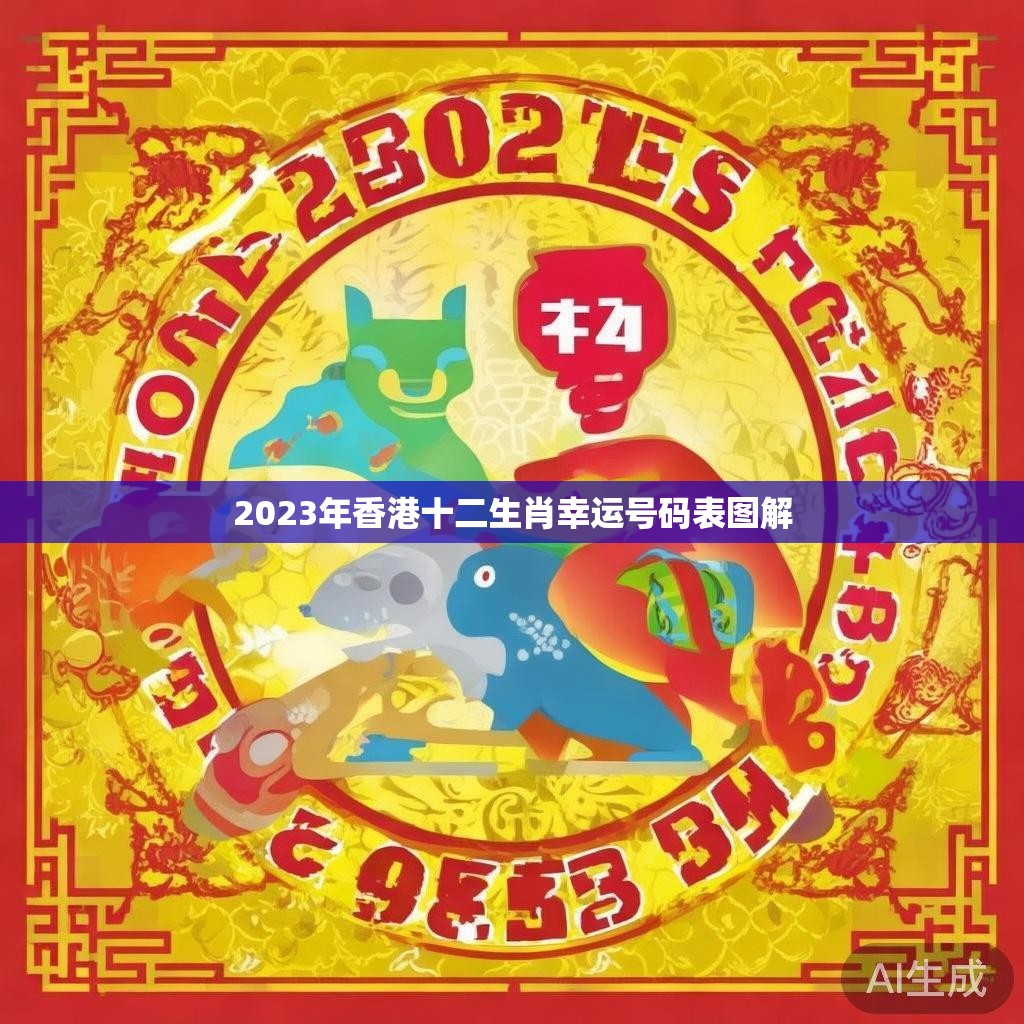 2023年香港十二生肖幸运号码表图解