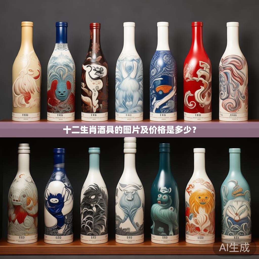 十二生肖酒具的图片及价格是多少？
