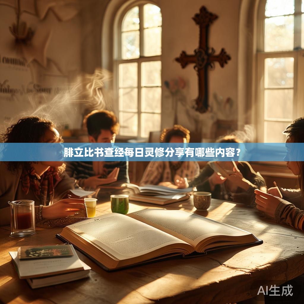腓立比书查经每日灵修分享有哪些内容？