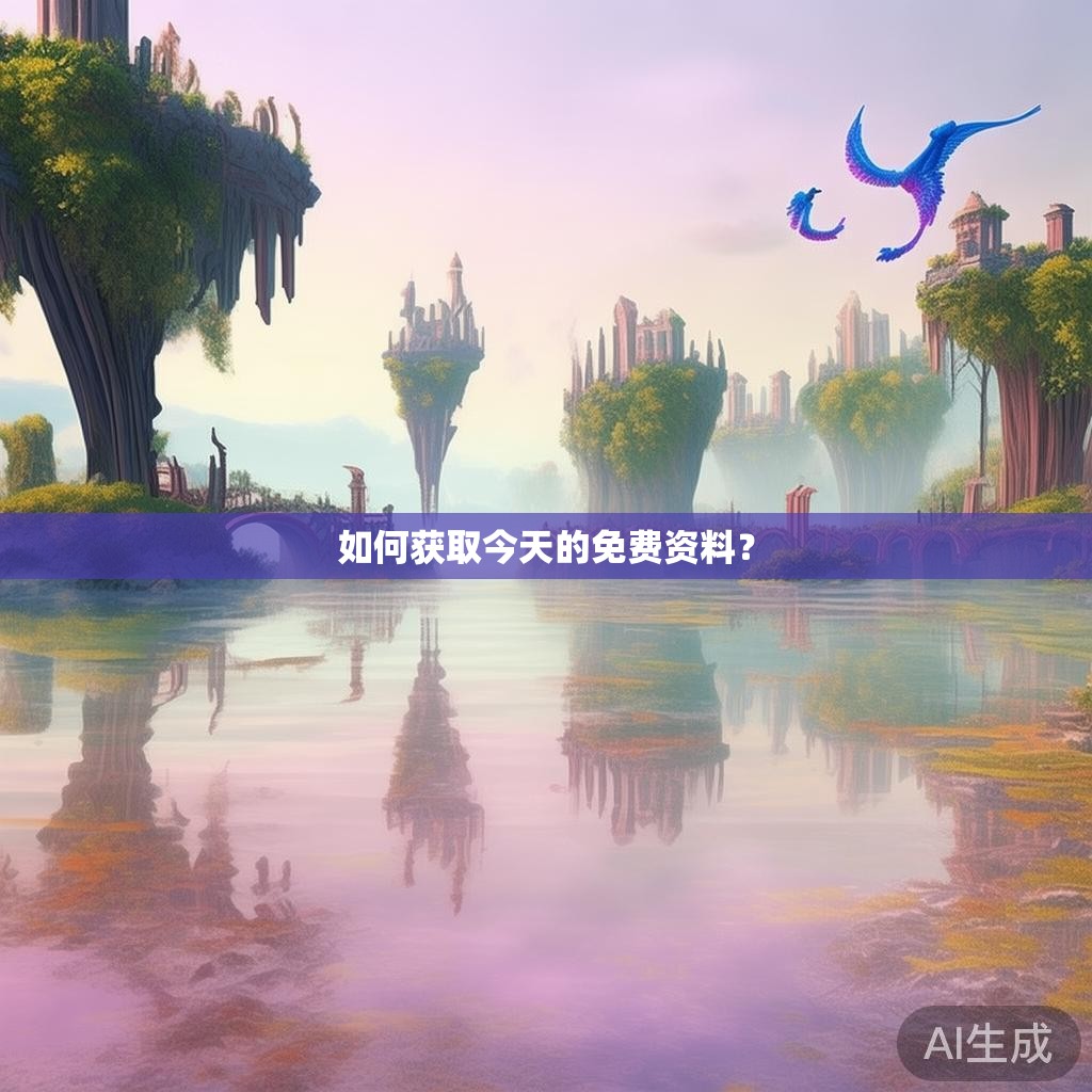 如何获取今天的免费资料？