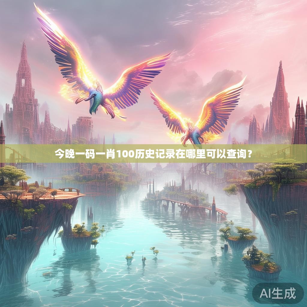 今晚一码一肖100历史记录在哪里可以查询？