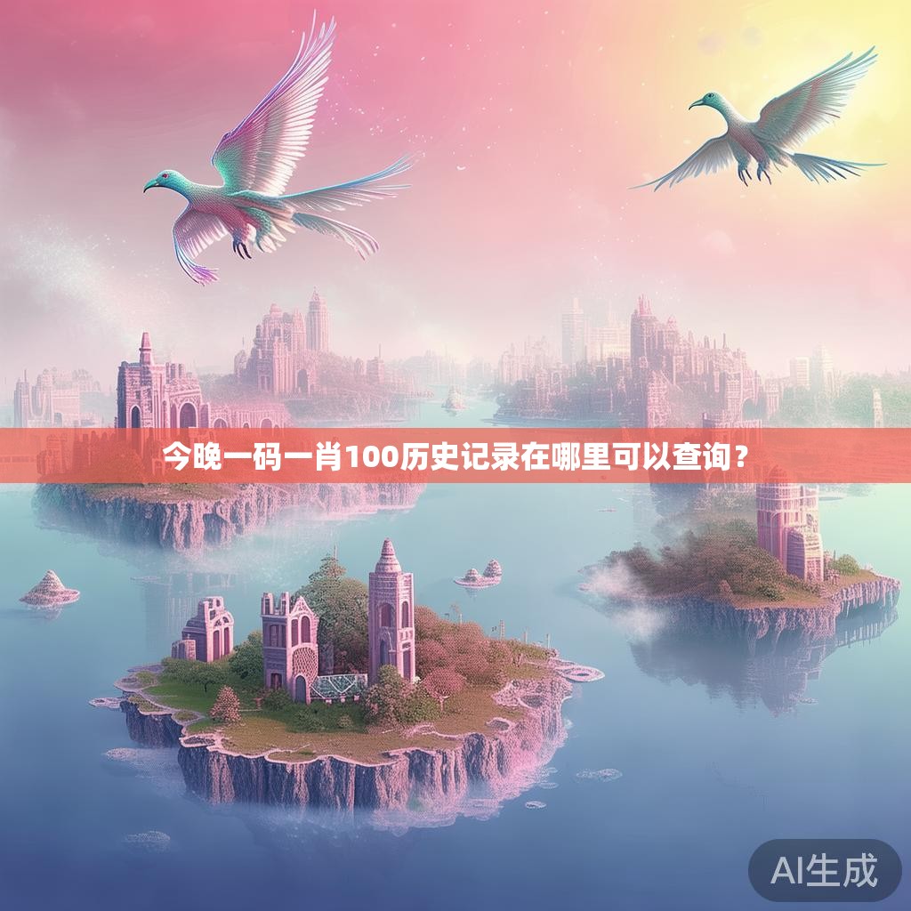 今晚一码一肖100历史记录在哪里可以查询？